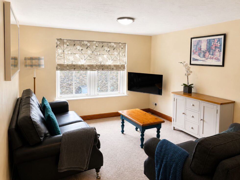 Living room at a Howgills Accommodation property